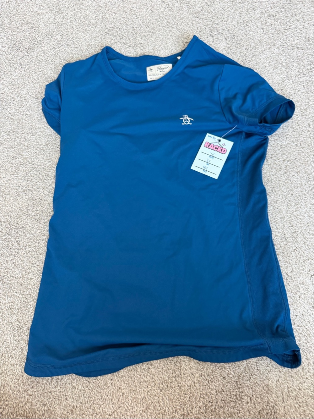 Original Penguin Short Sleeve Tee in Royal Blue